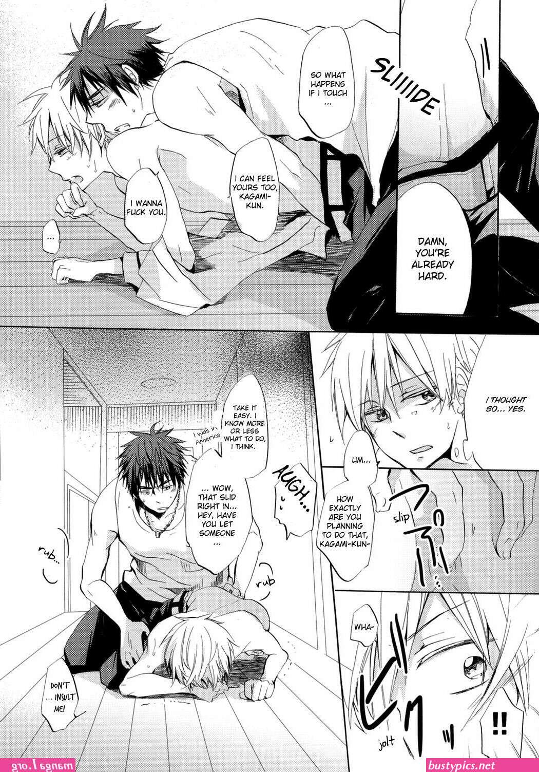 fuck with a giant dick from behind with on a phone manga