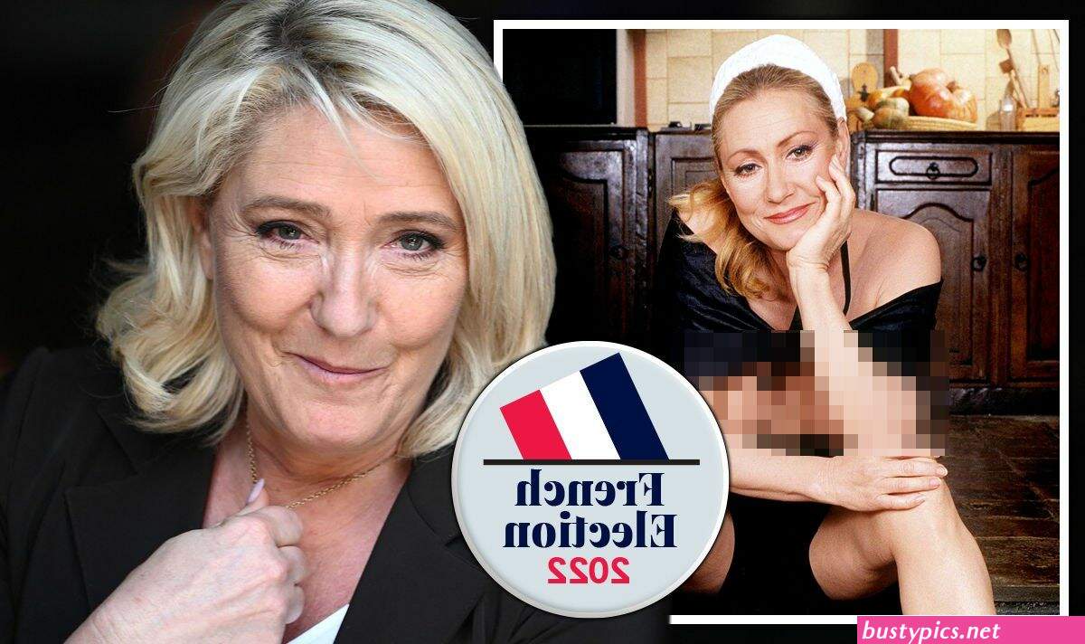 marine le pen nude
