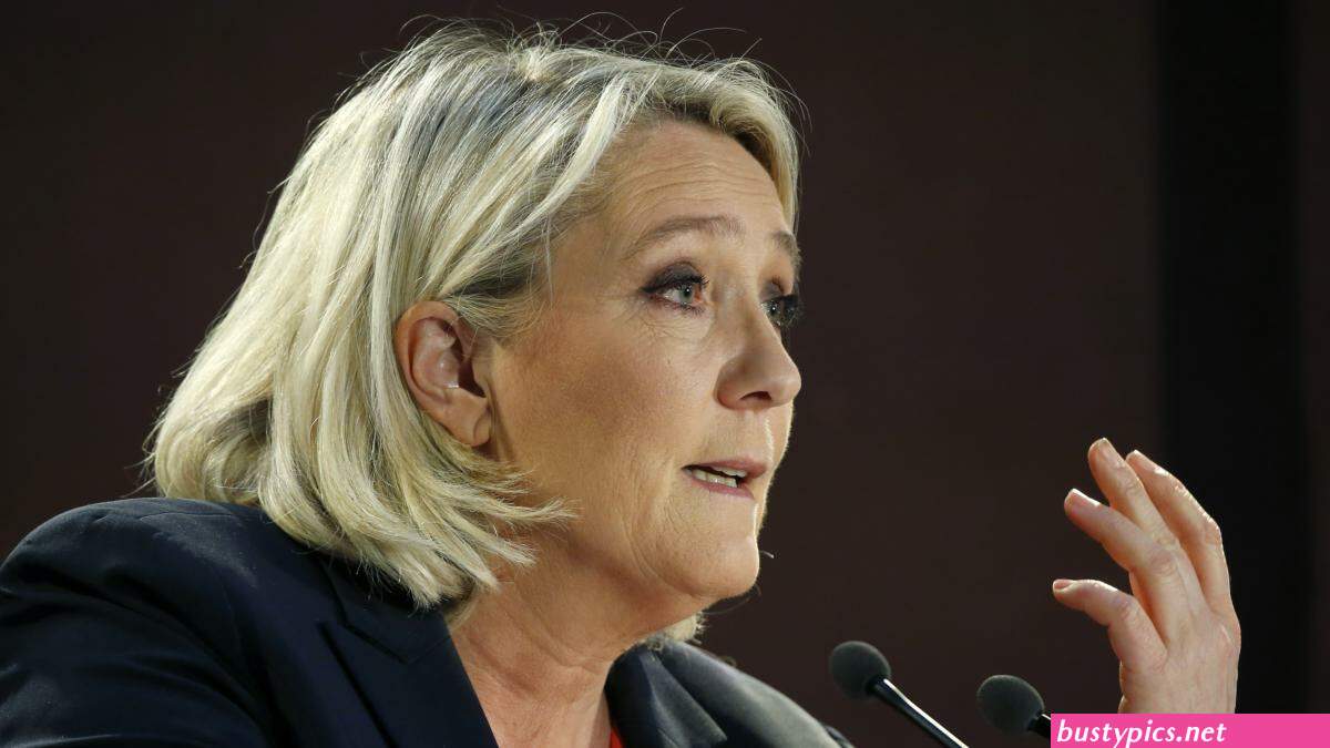 marine le pen nude