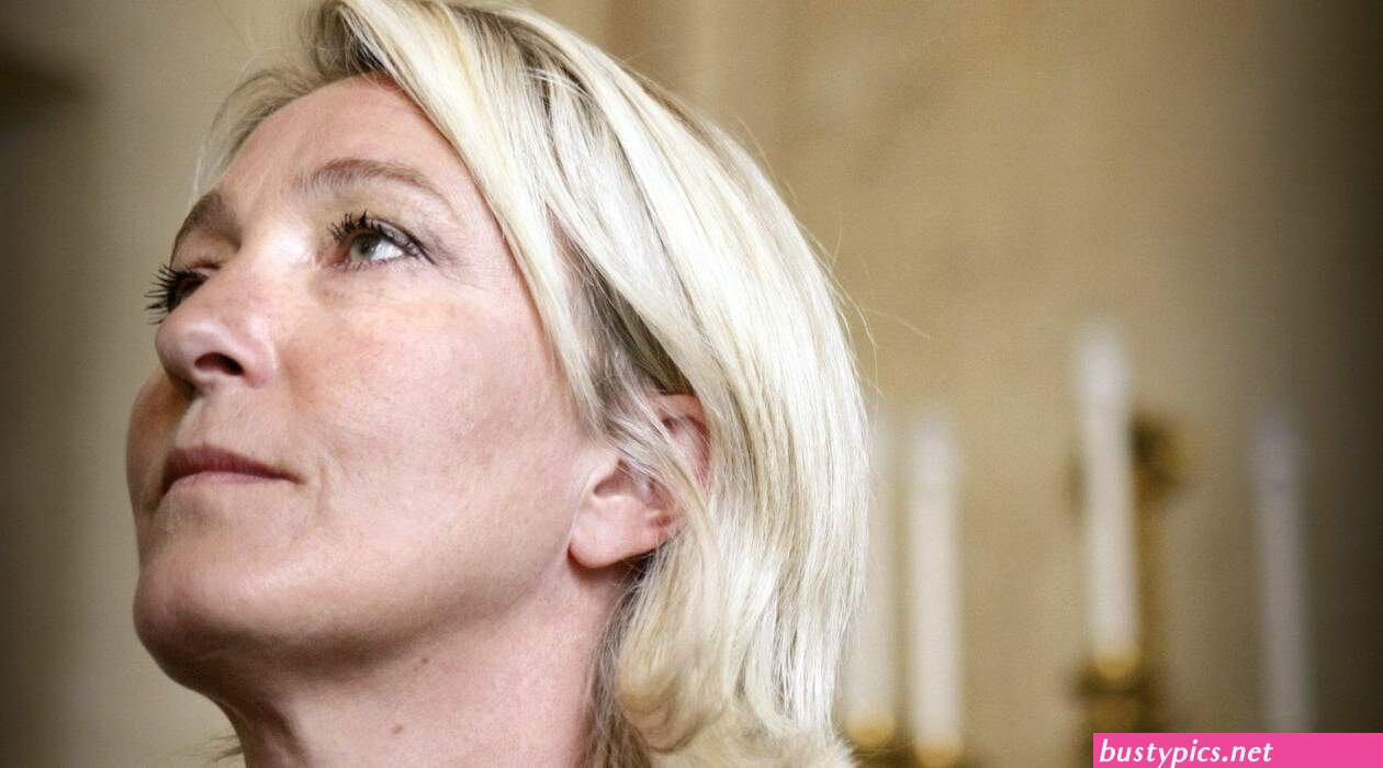 marine le pen nude