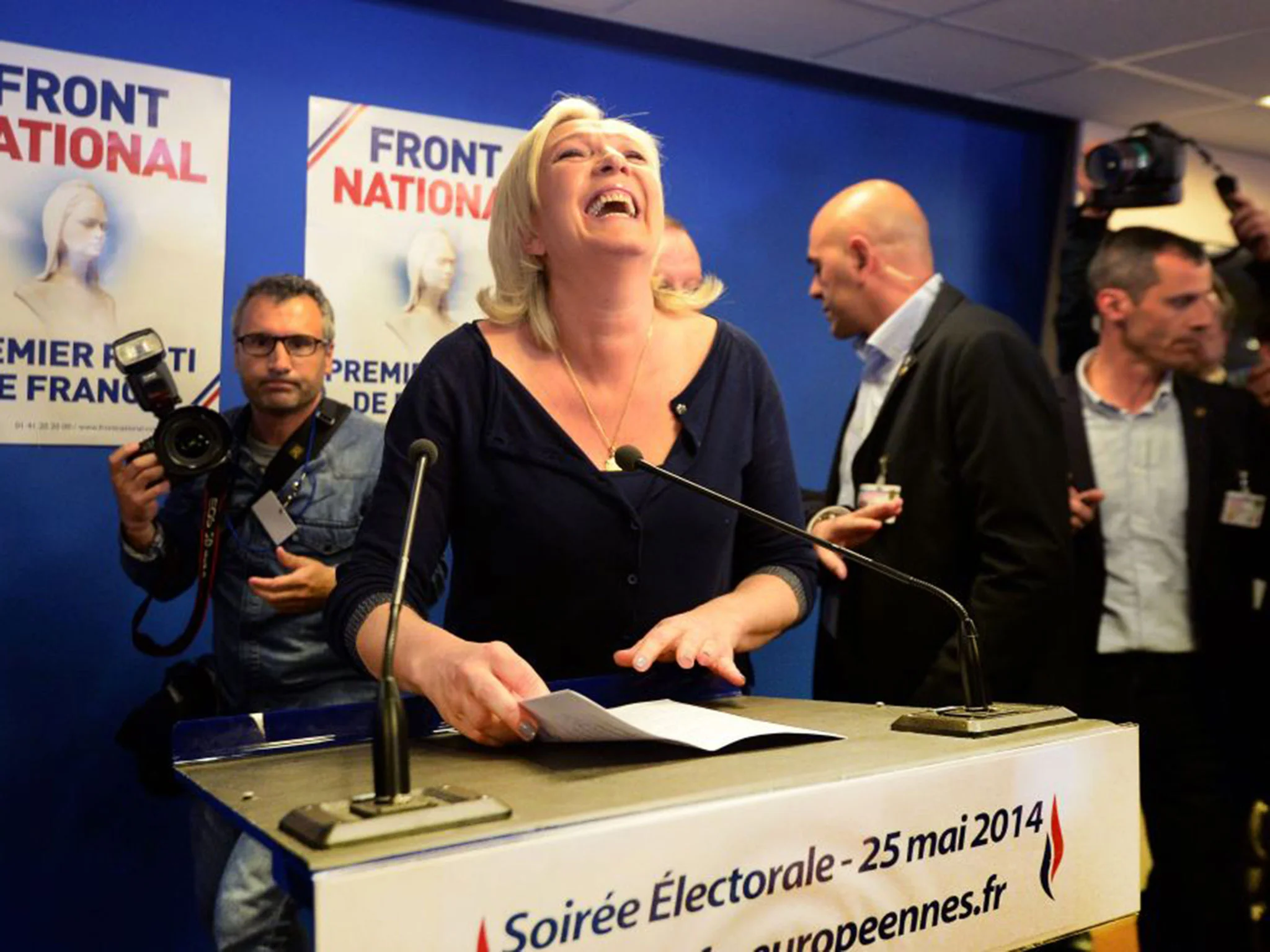 marine le pen nude