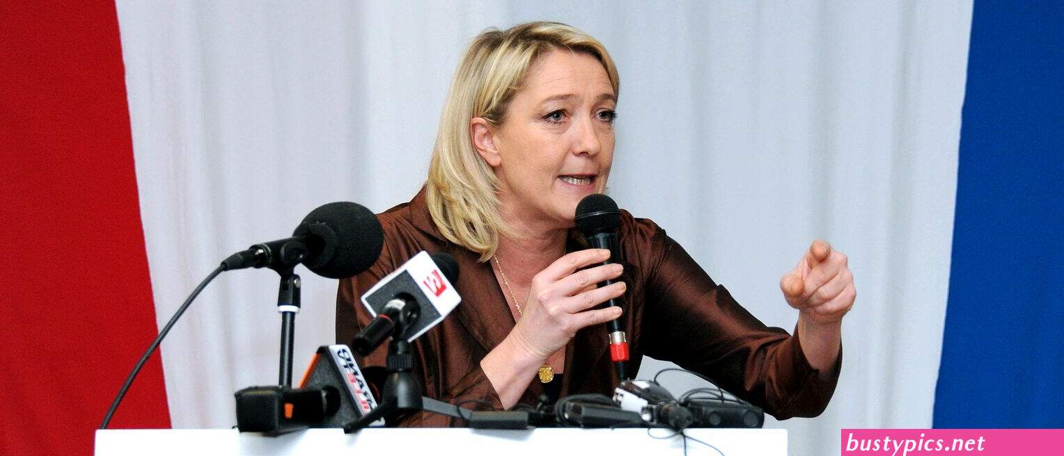 marine le pen nude