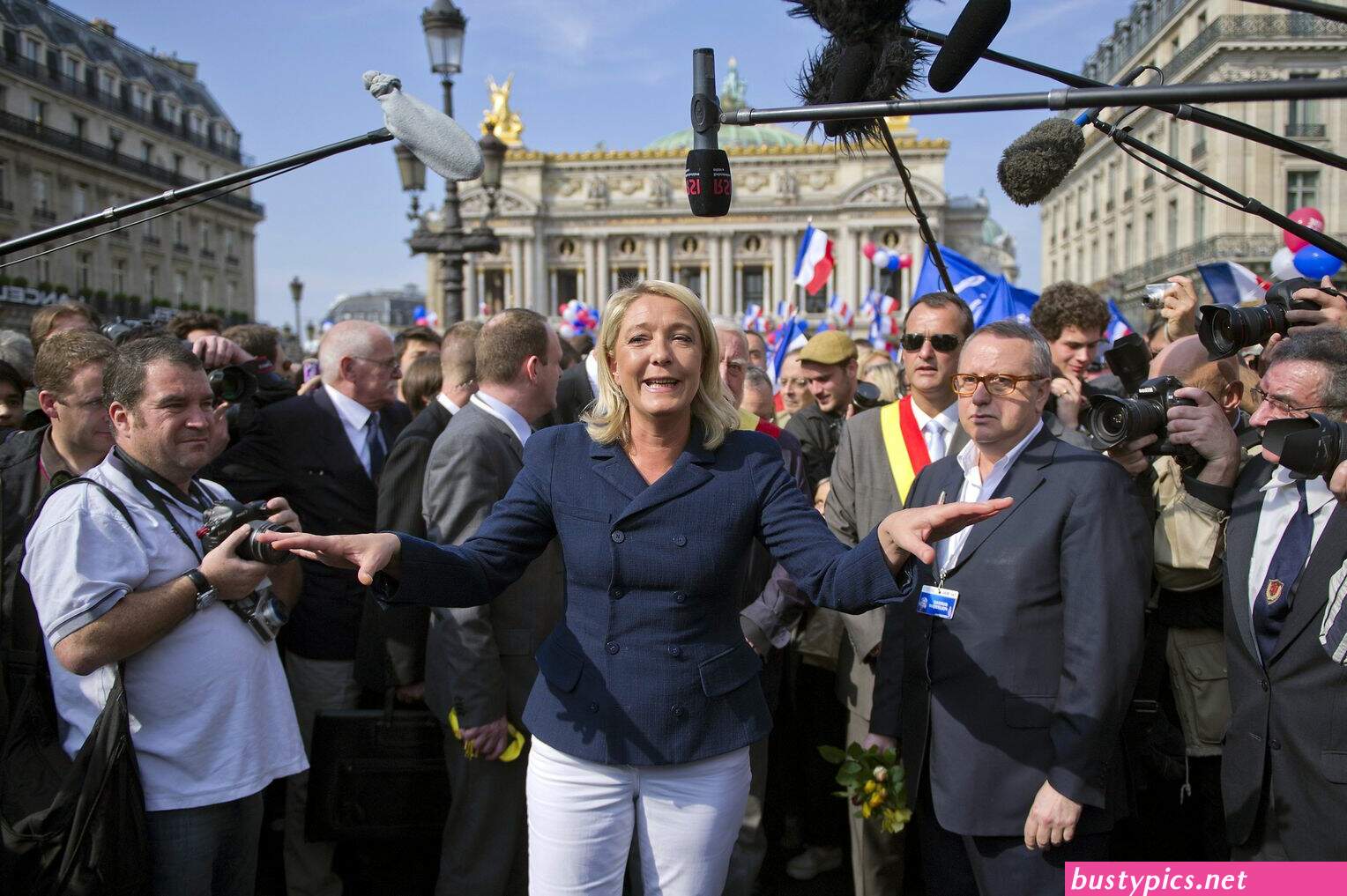 marine le pen nude