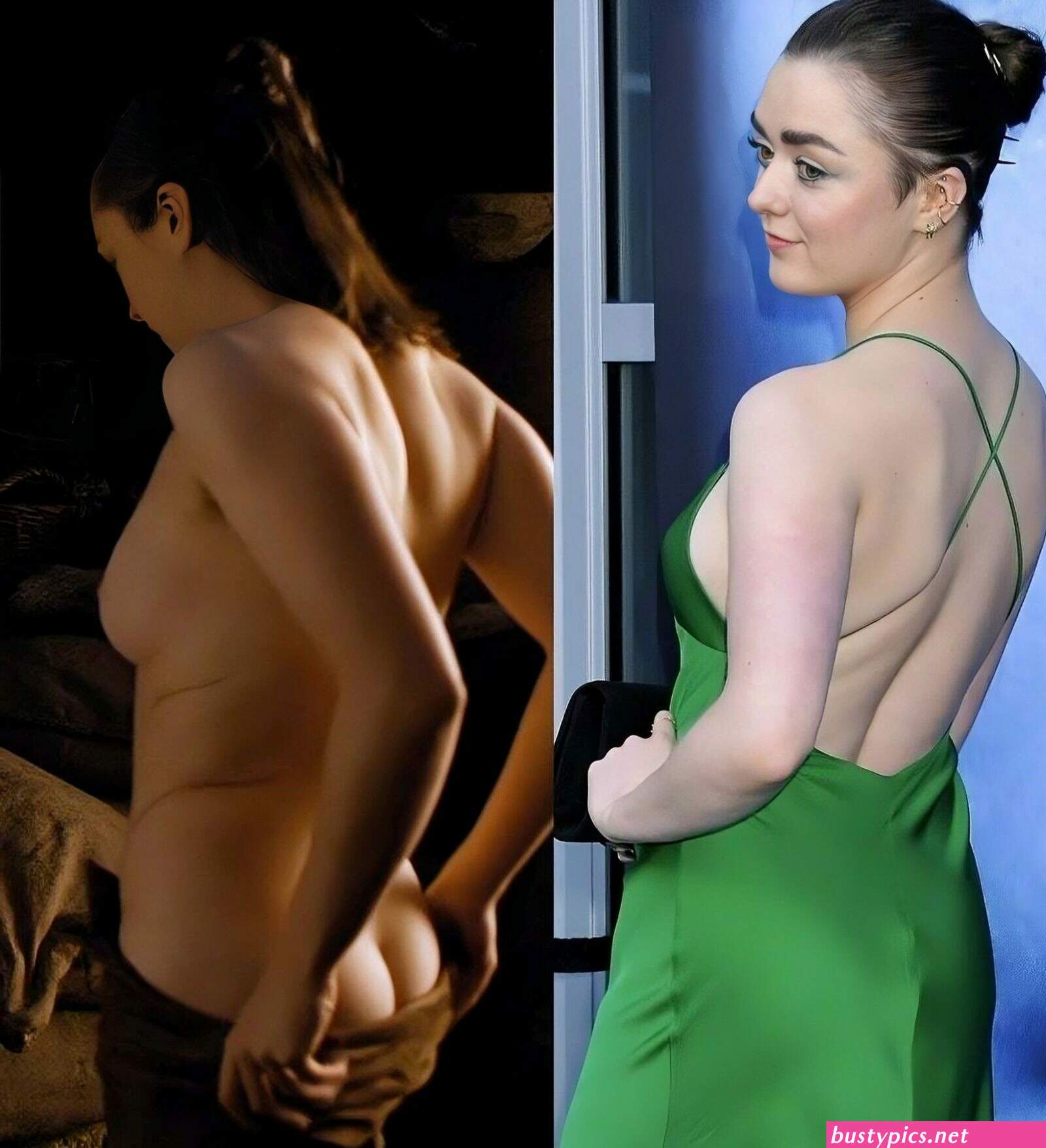 maisie williams camel toe