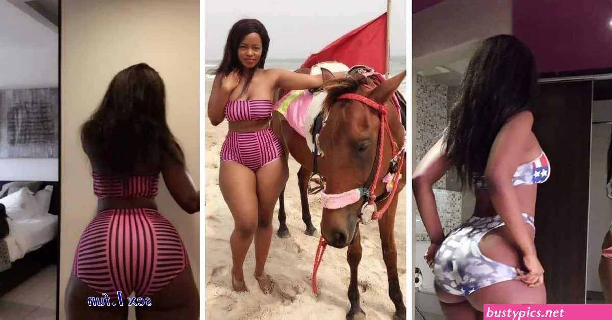 uganda woman show her big naked ass