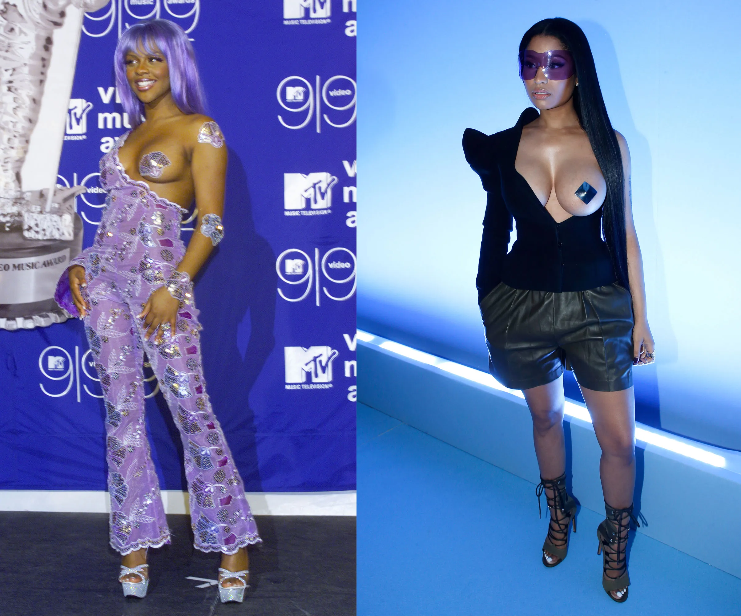 nicki minaj in a naked form