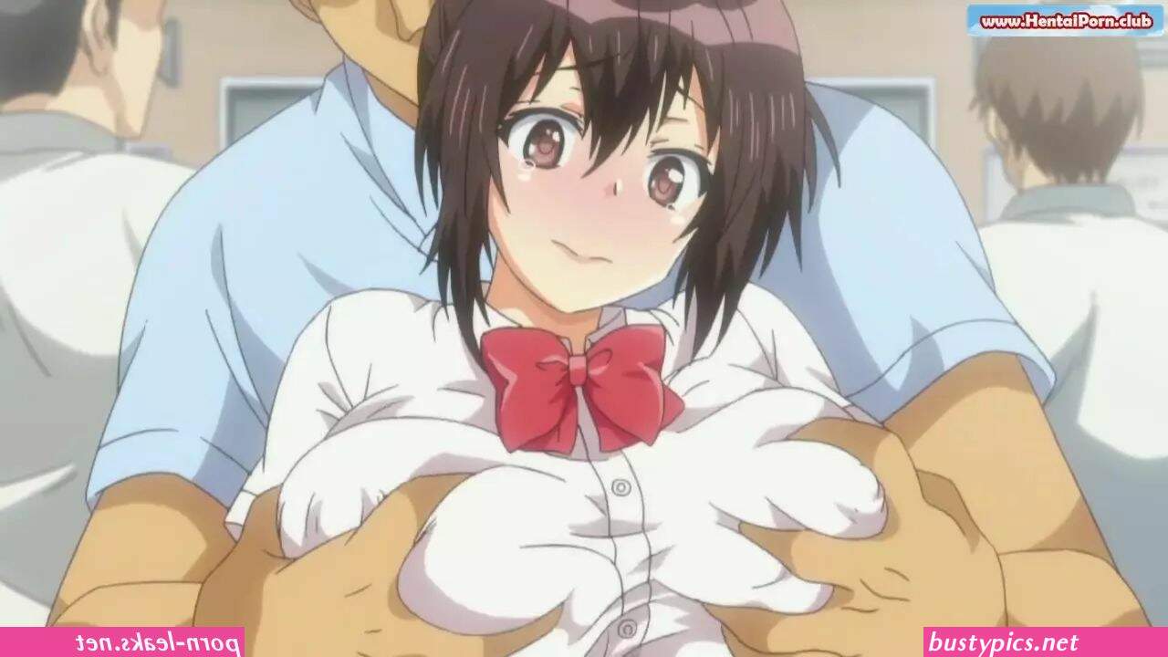 anime hentai big tits grope