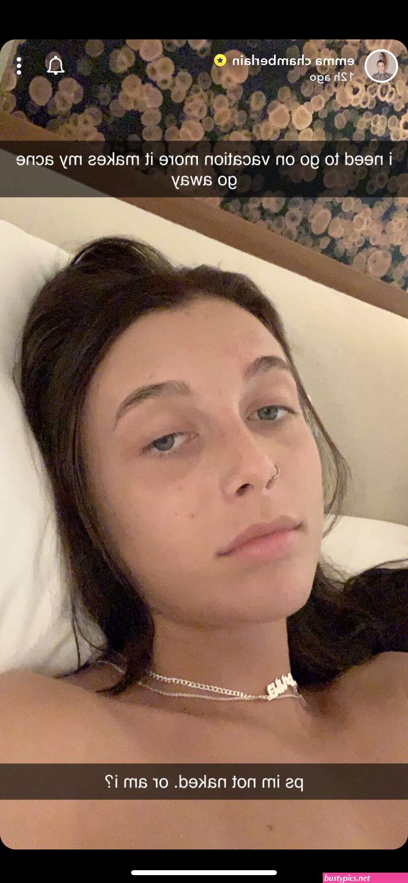 emma chamberlain naked pictures