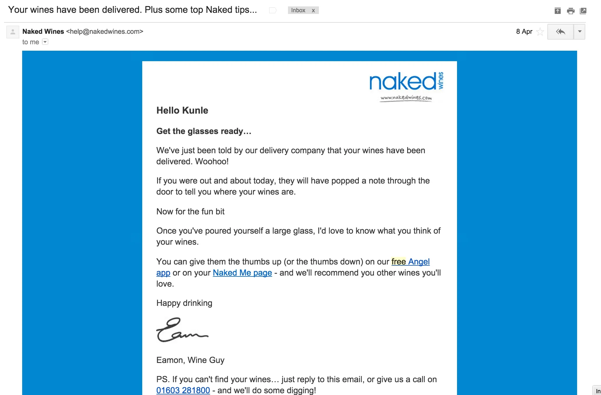 naked email.de