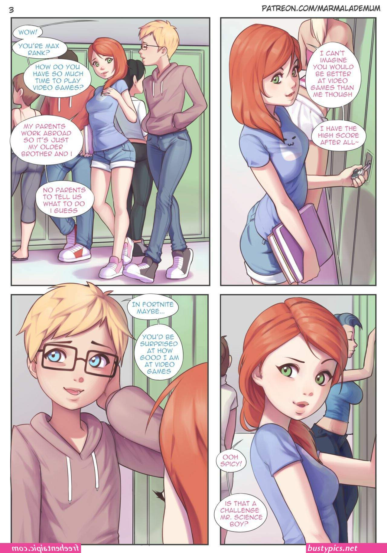sex fortnite comic