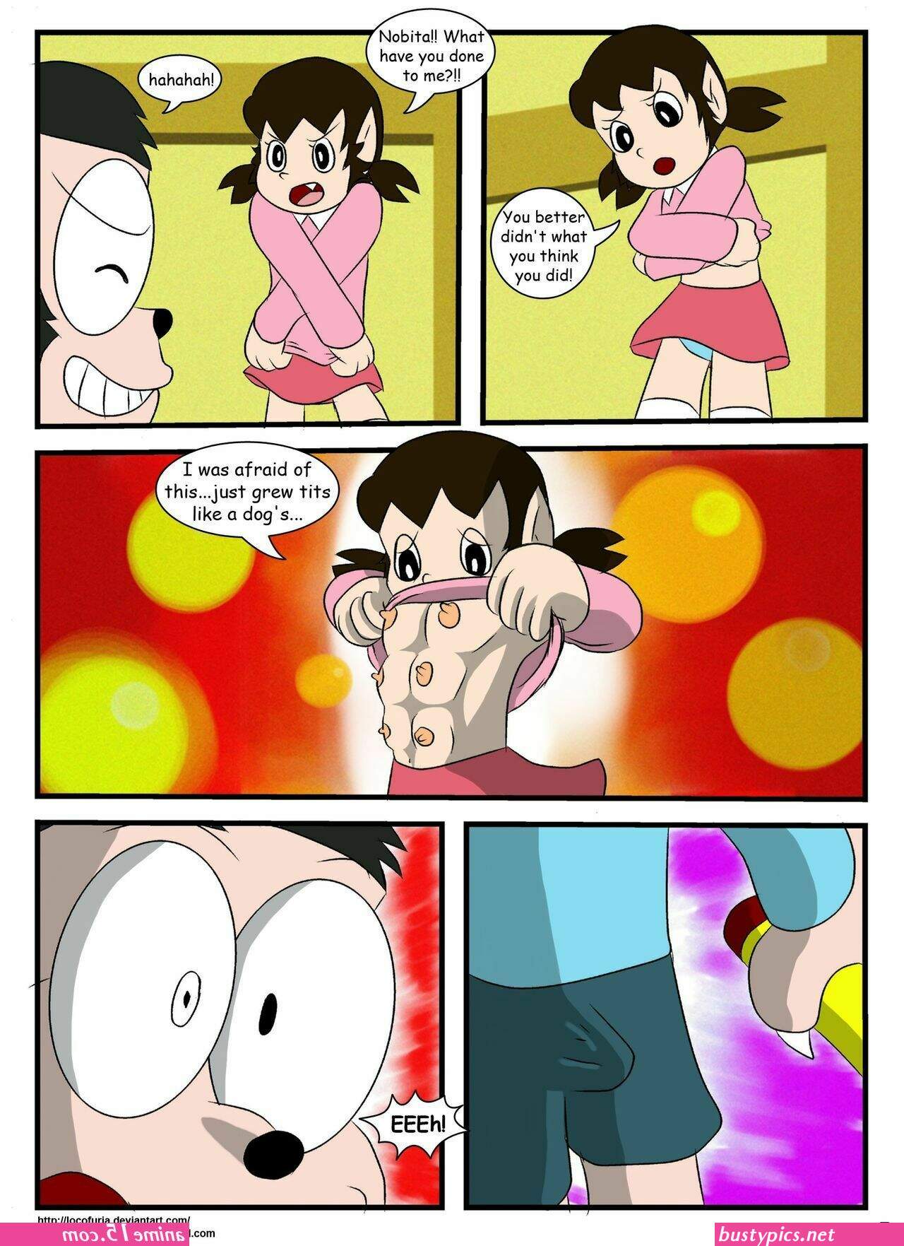 sizuka and nobita fuck comics