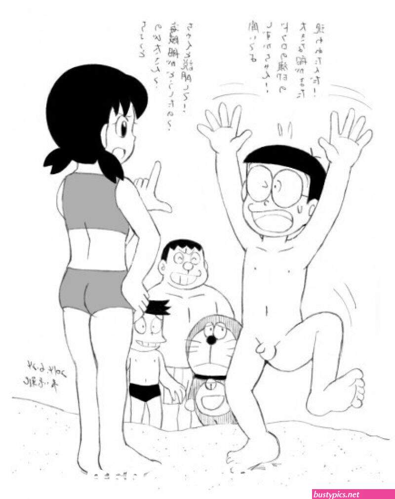sizuka and nobita fuck comics
