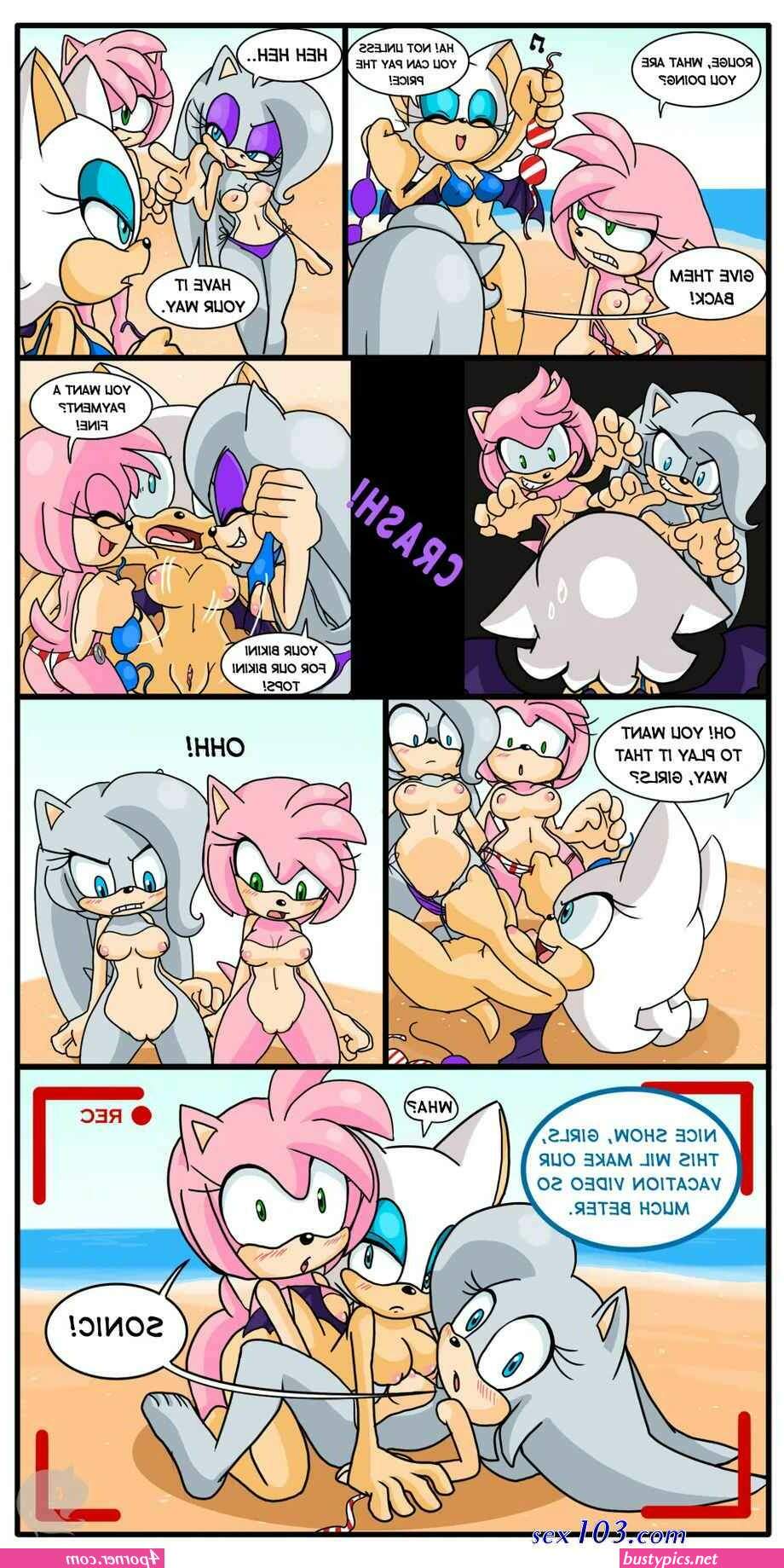 sonic and amy naked