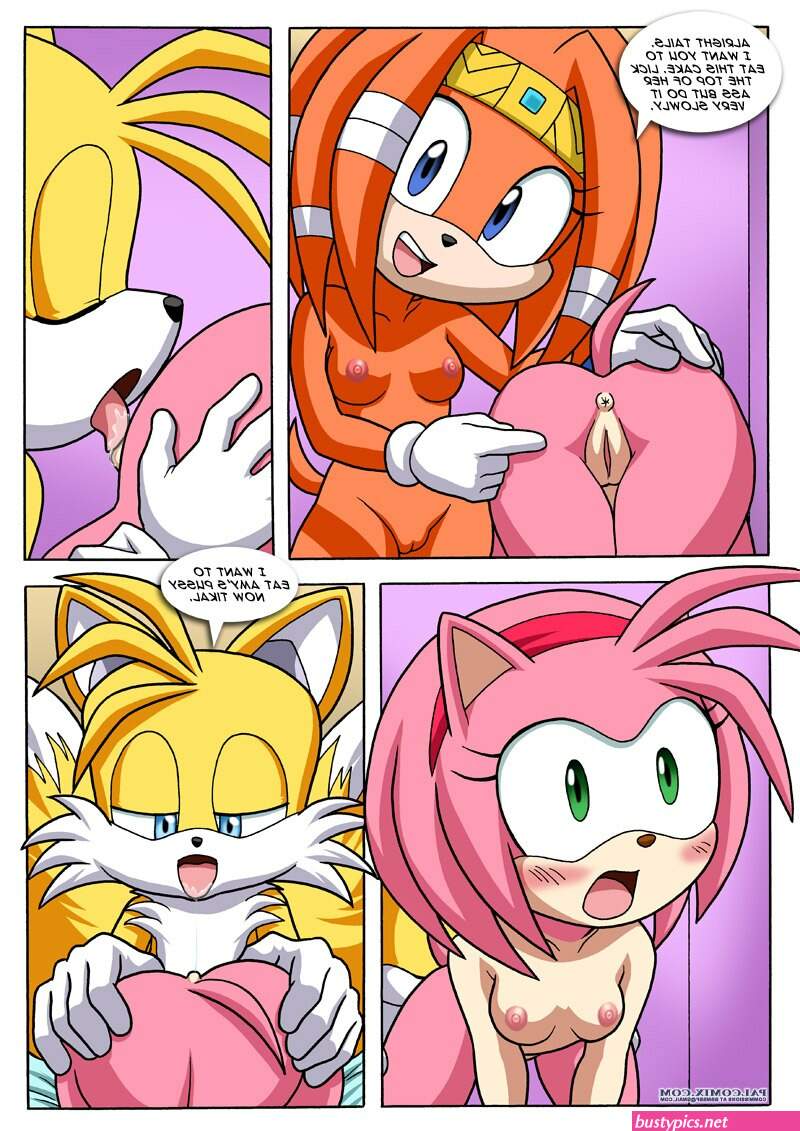 sonic and amy naked