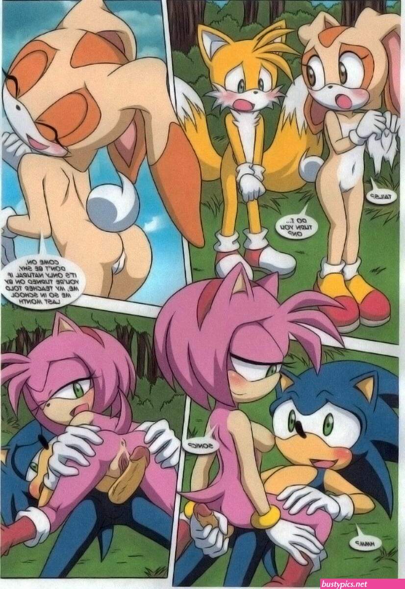 sonic and amy naked