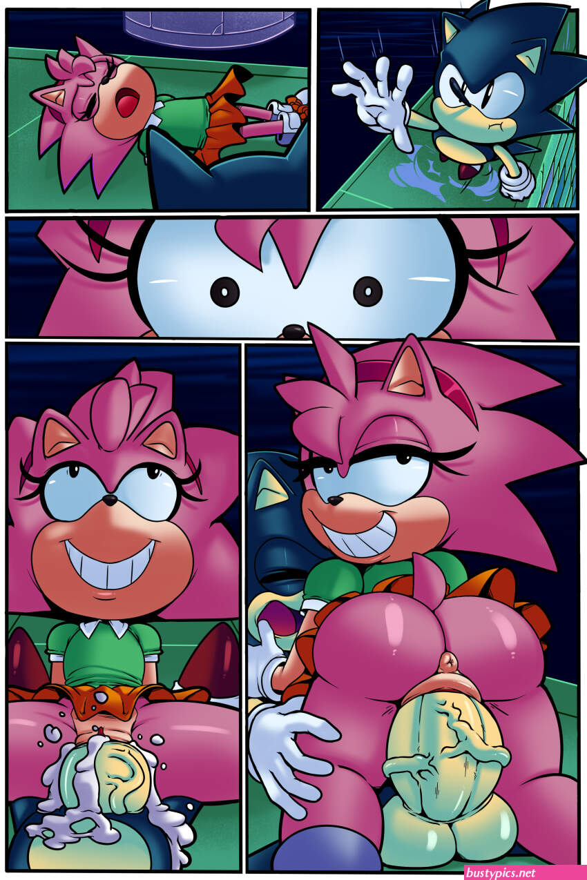 sonic and amy naked