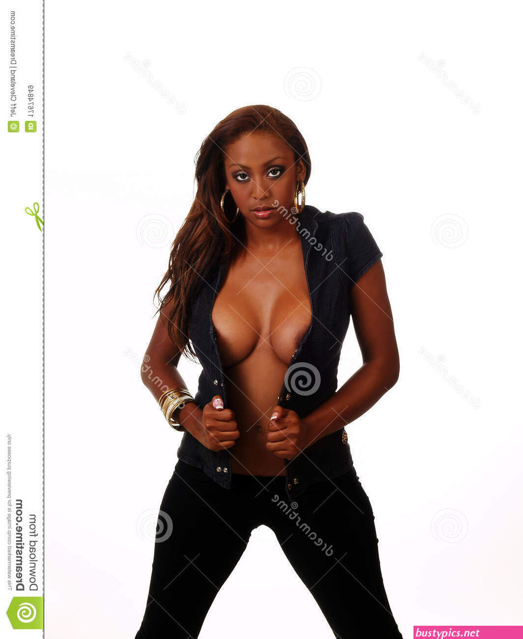 women full open boobs