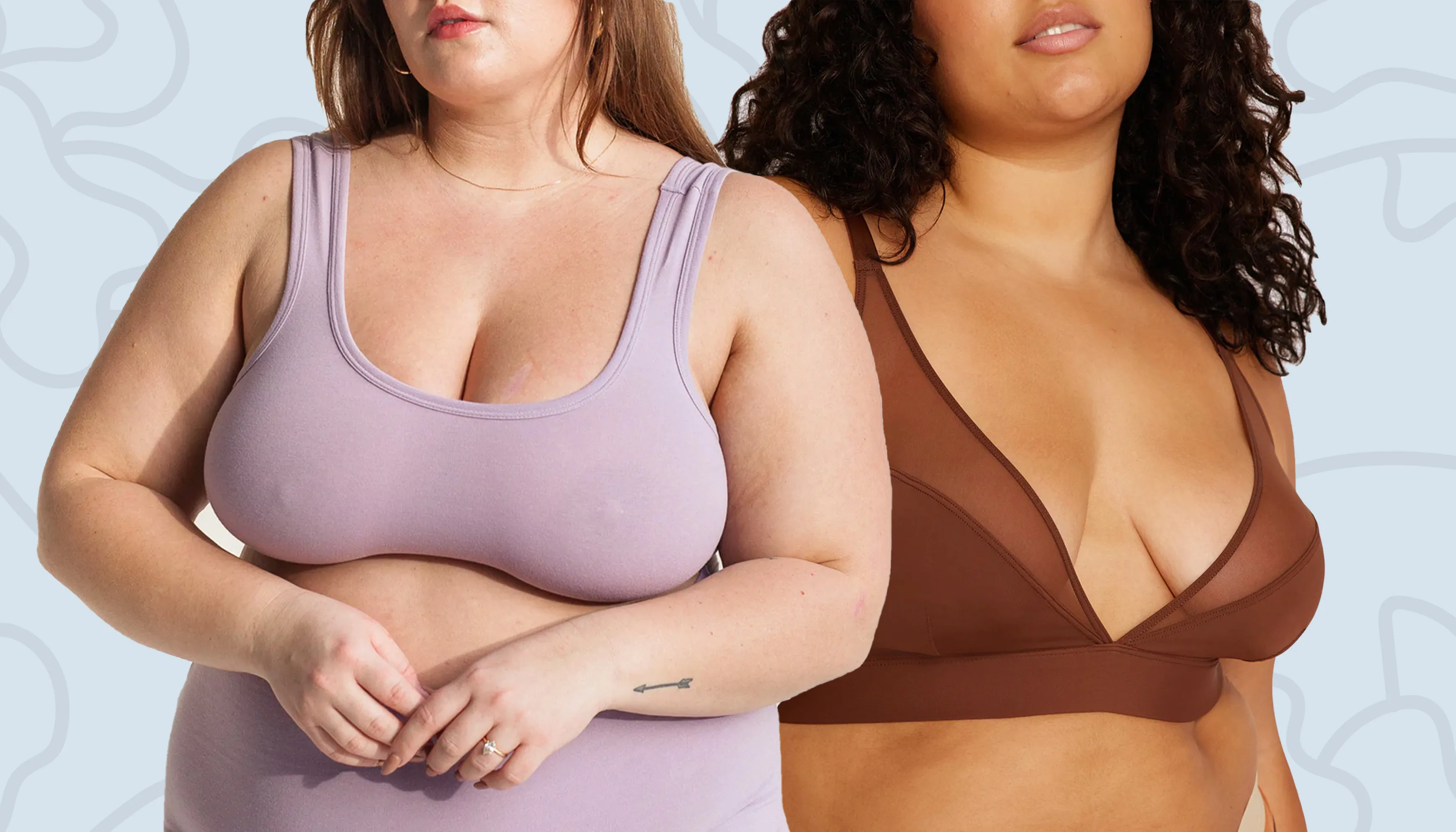 women full open boobs