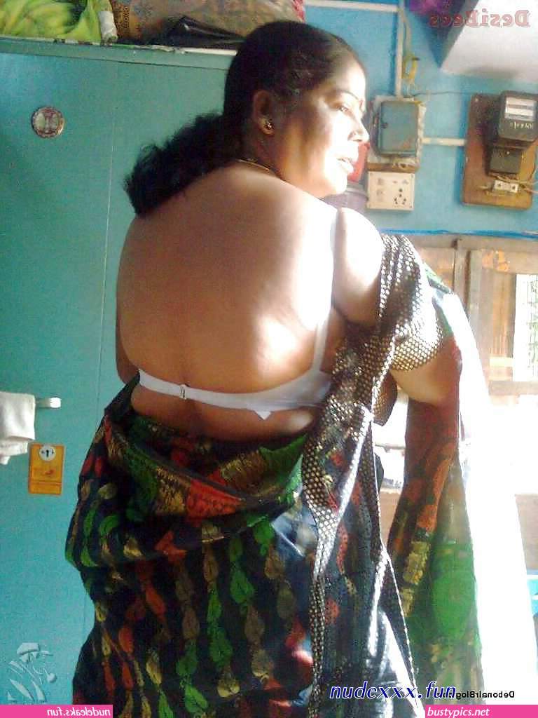 desi saree aunty nude
