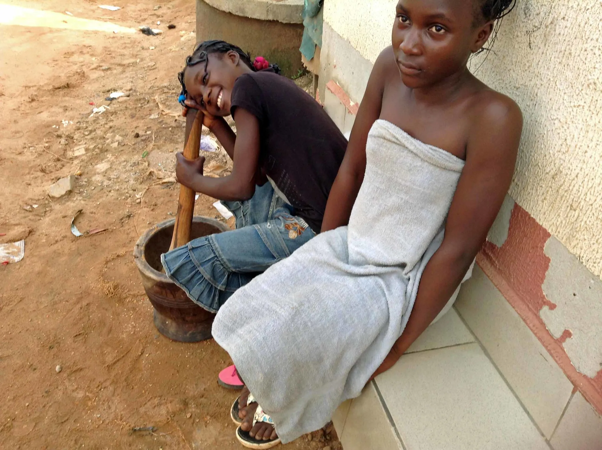 african village women naked