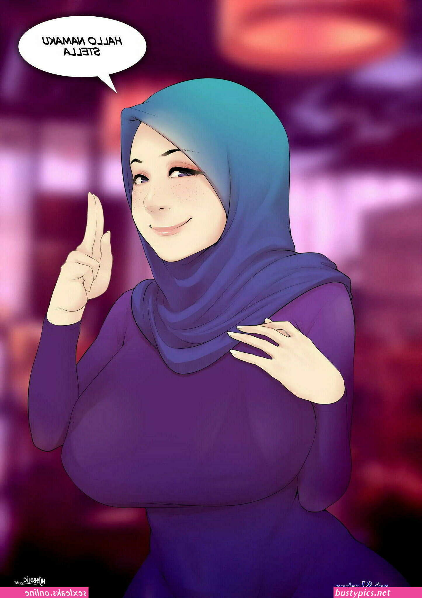 asian hijab boobs nude