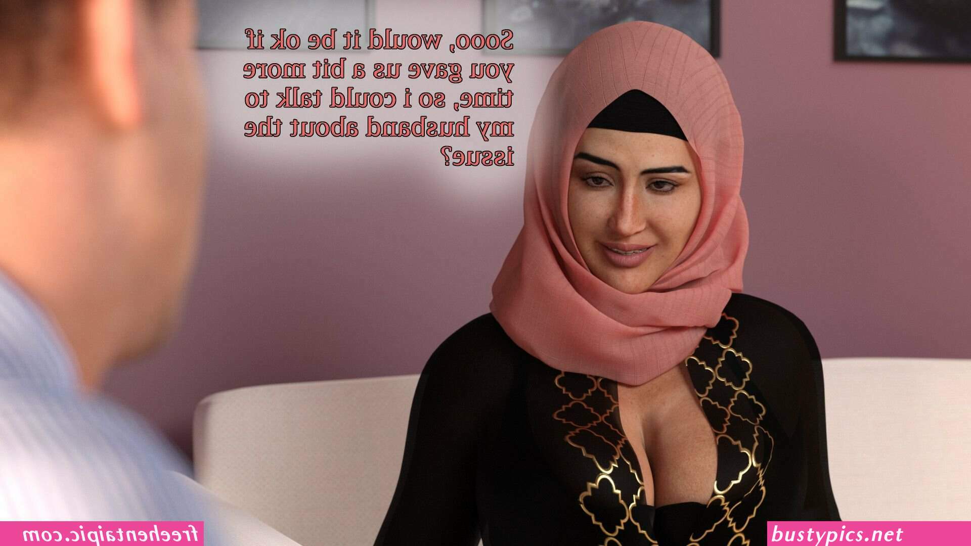 hijab porn captions