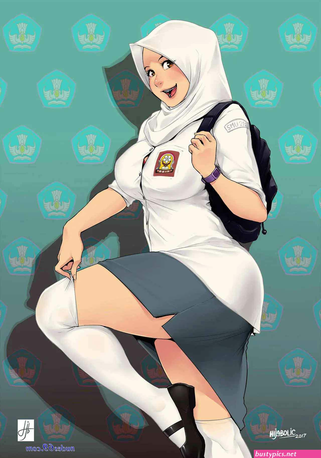 hijab porn captions