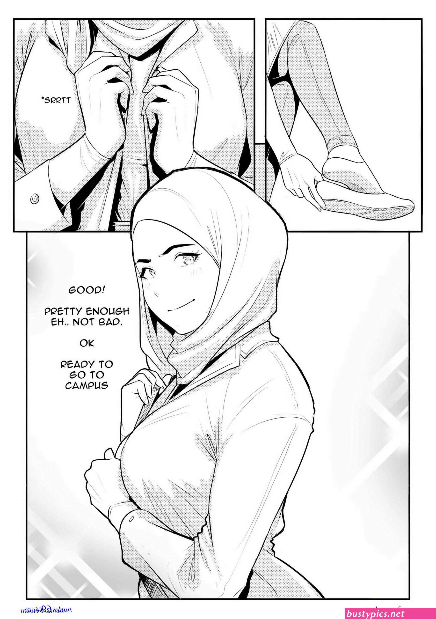hijab porn captions