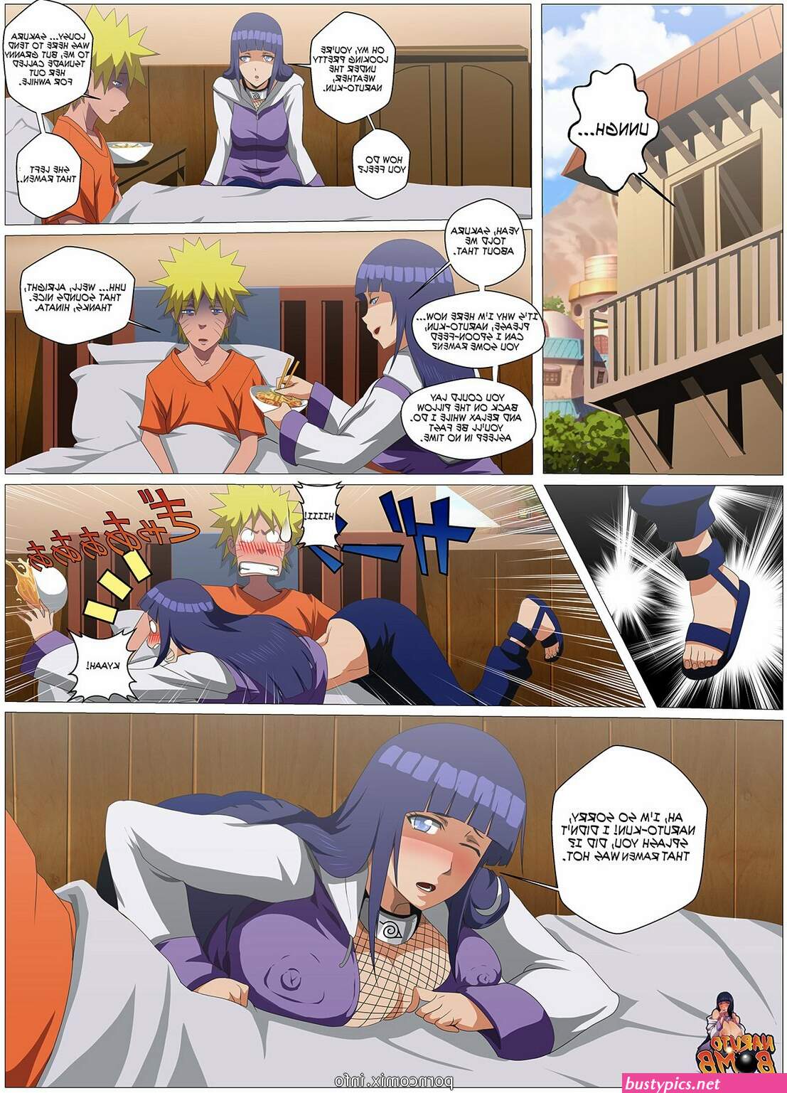 hinata naked comic