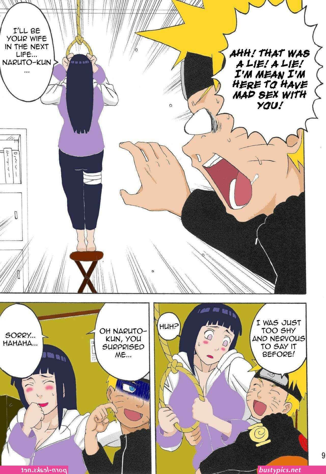 hinata naked comic