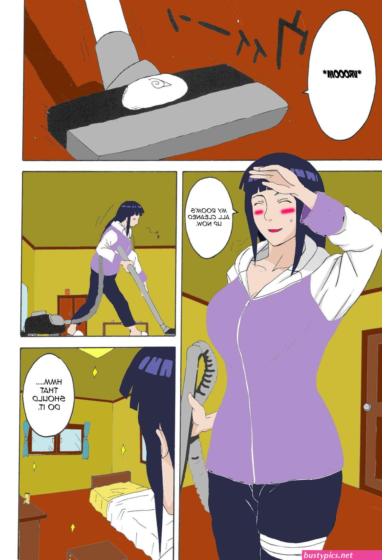 hinata naked comic
