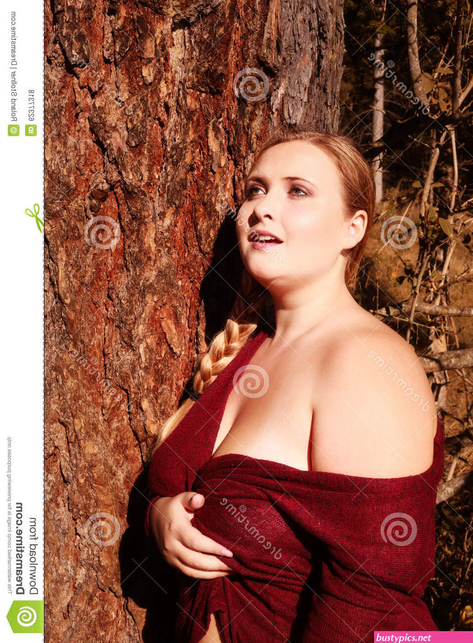 naked big breast
