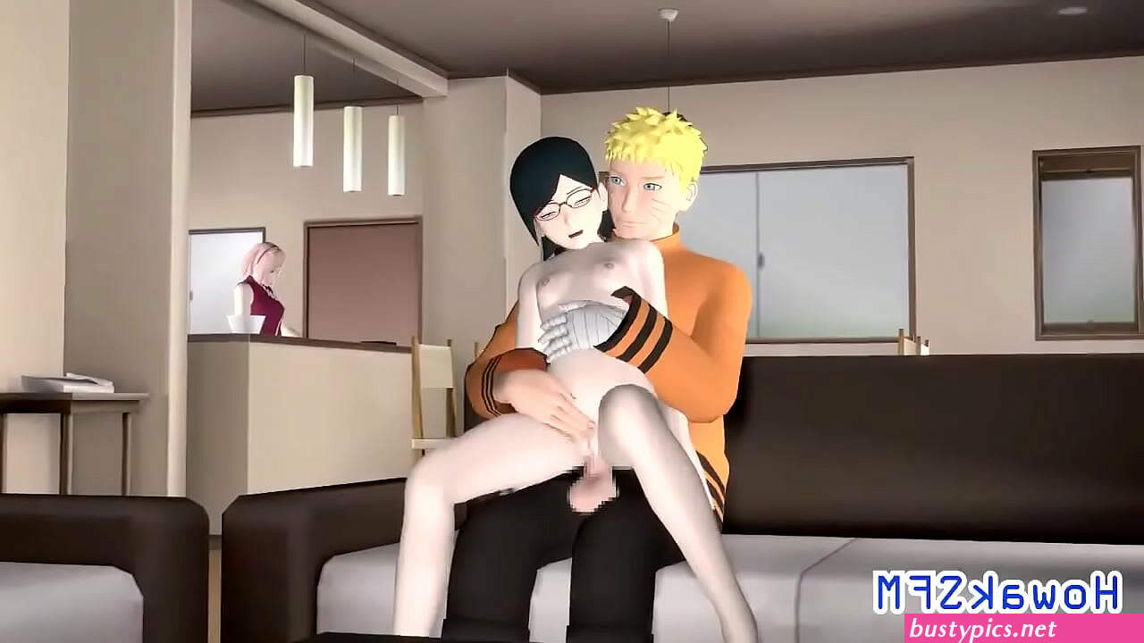 sarada hokage tits 3d