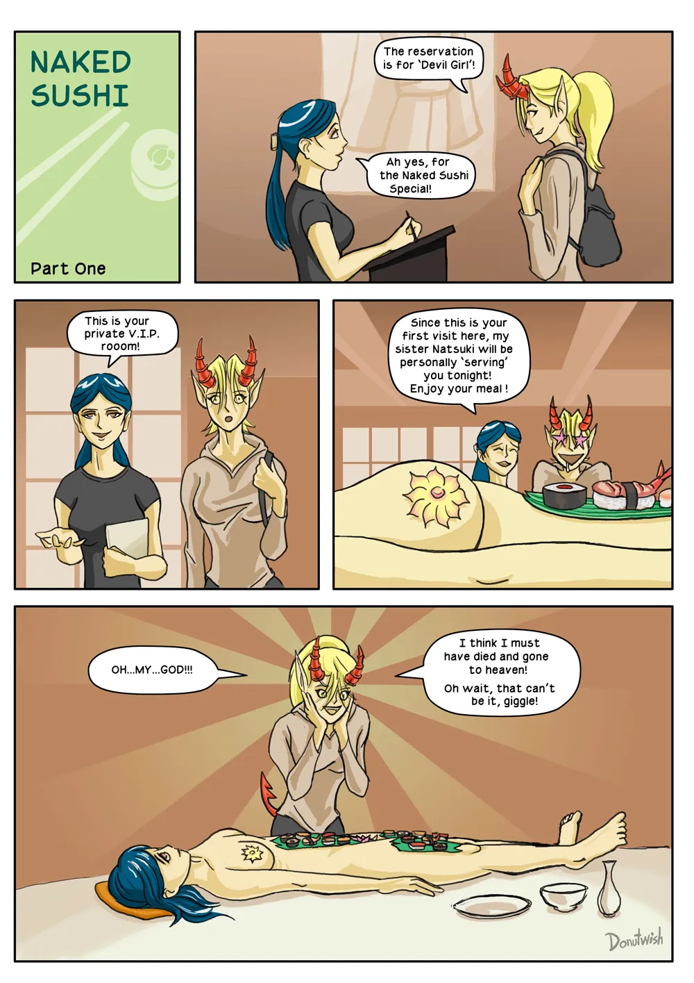 naked sexy girl comic