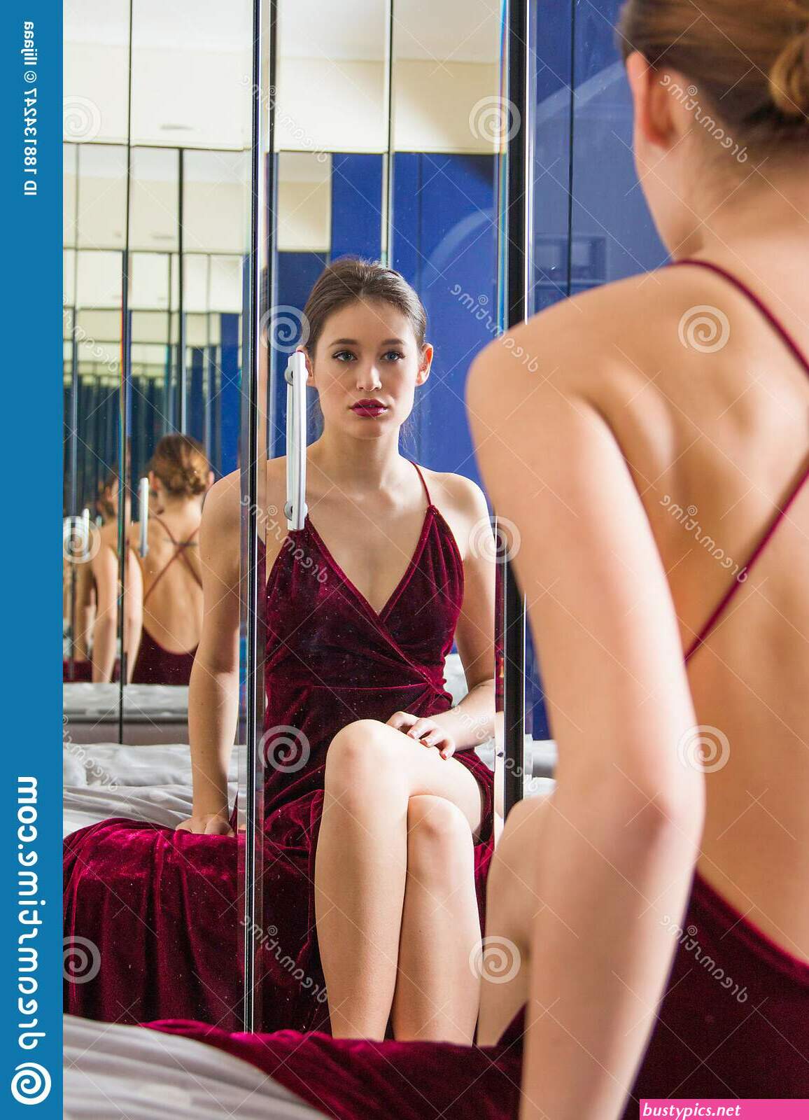 naked and dressed women