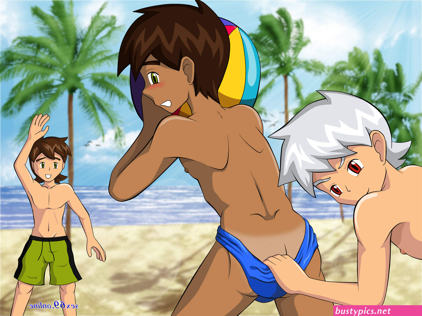 naked krivon boys