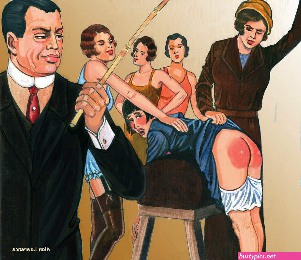 teens getting spanked drawings