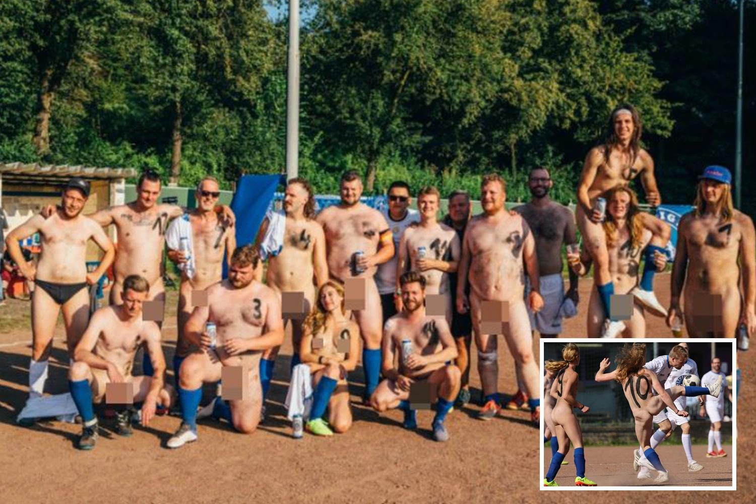 naked group