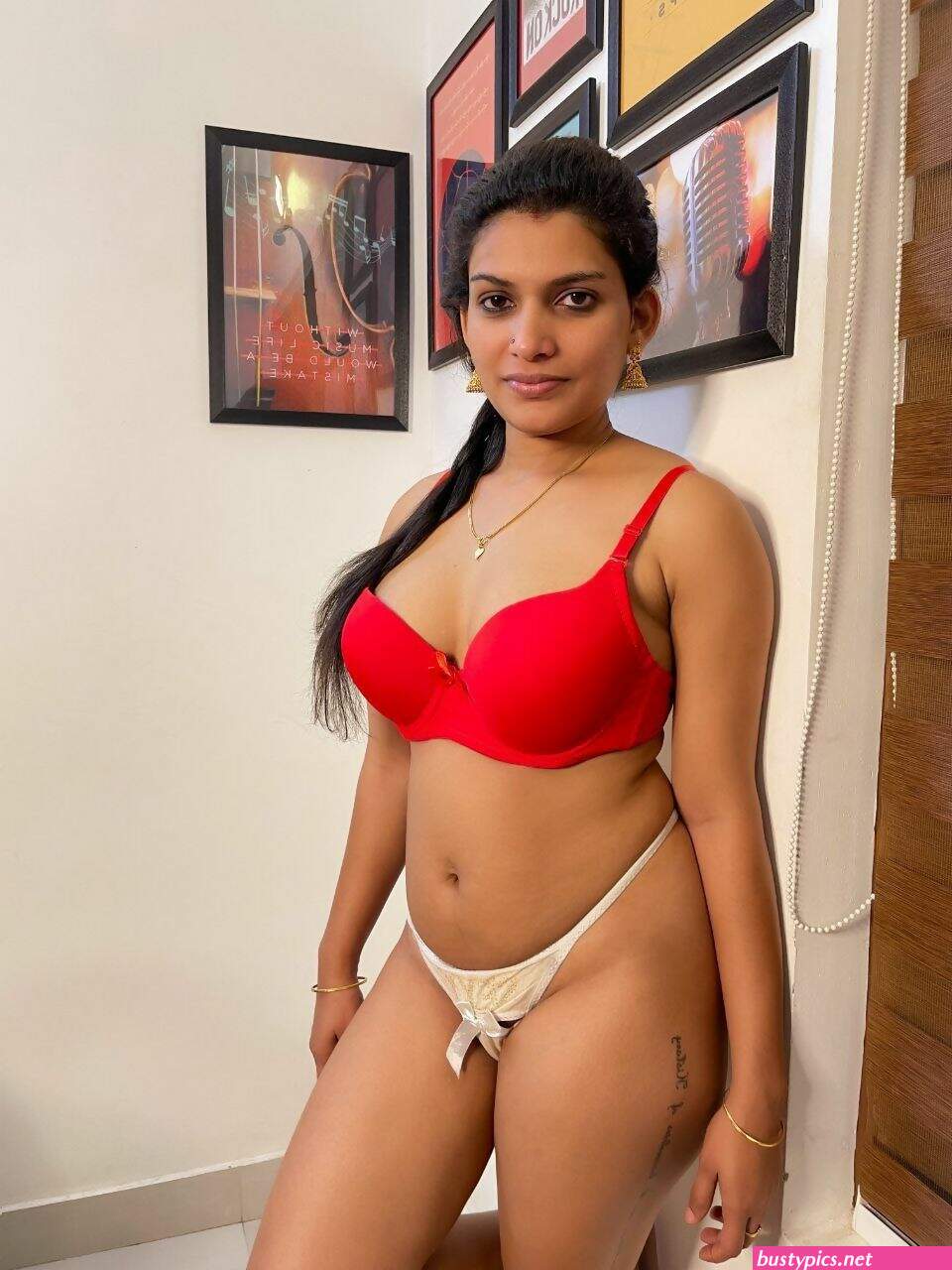 resmi nair naked pose