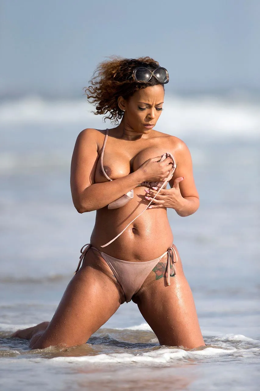 black big tits actress