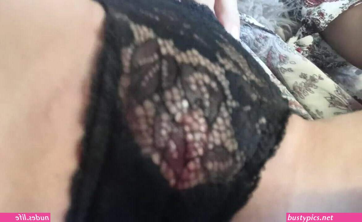 hot black pussy out of underwear photos