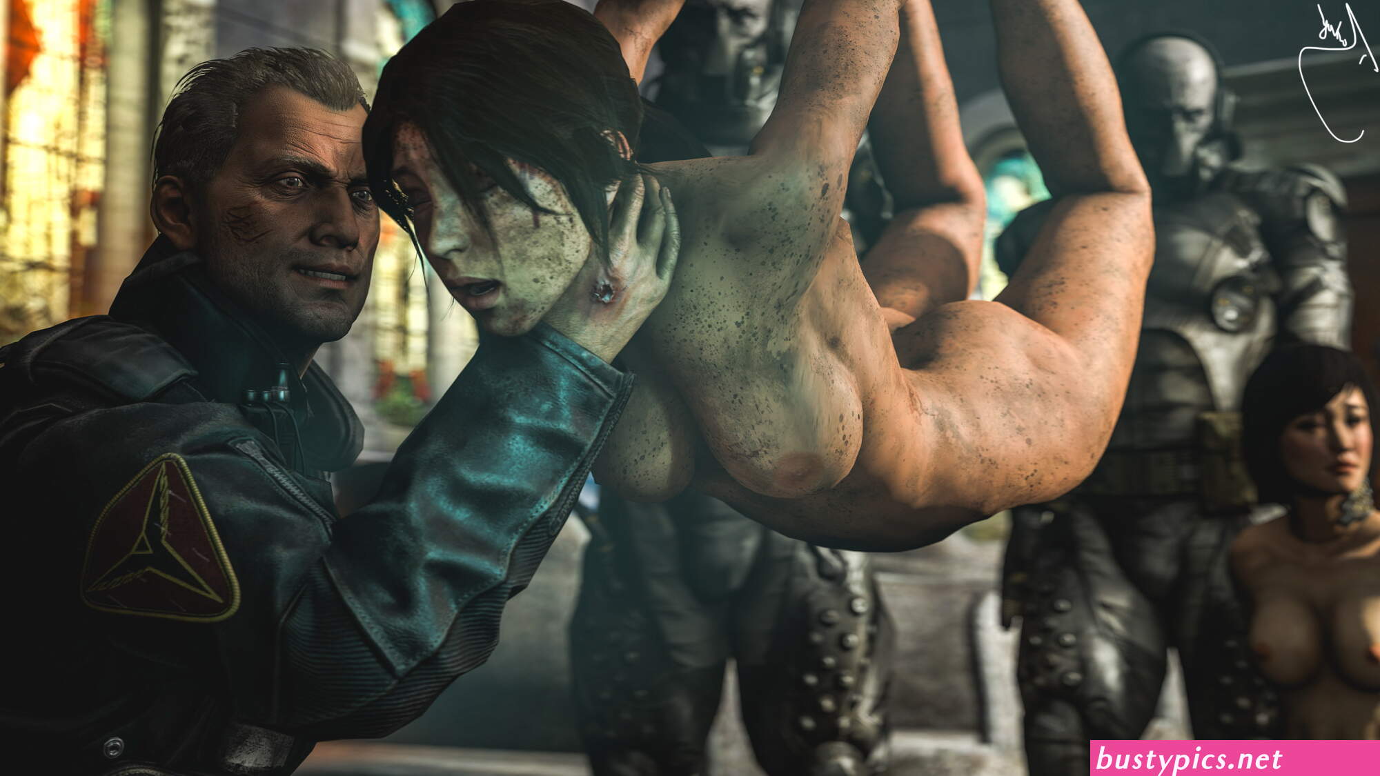 lara croft got fucked by bbc