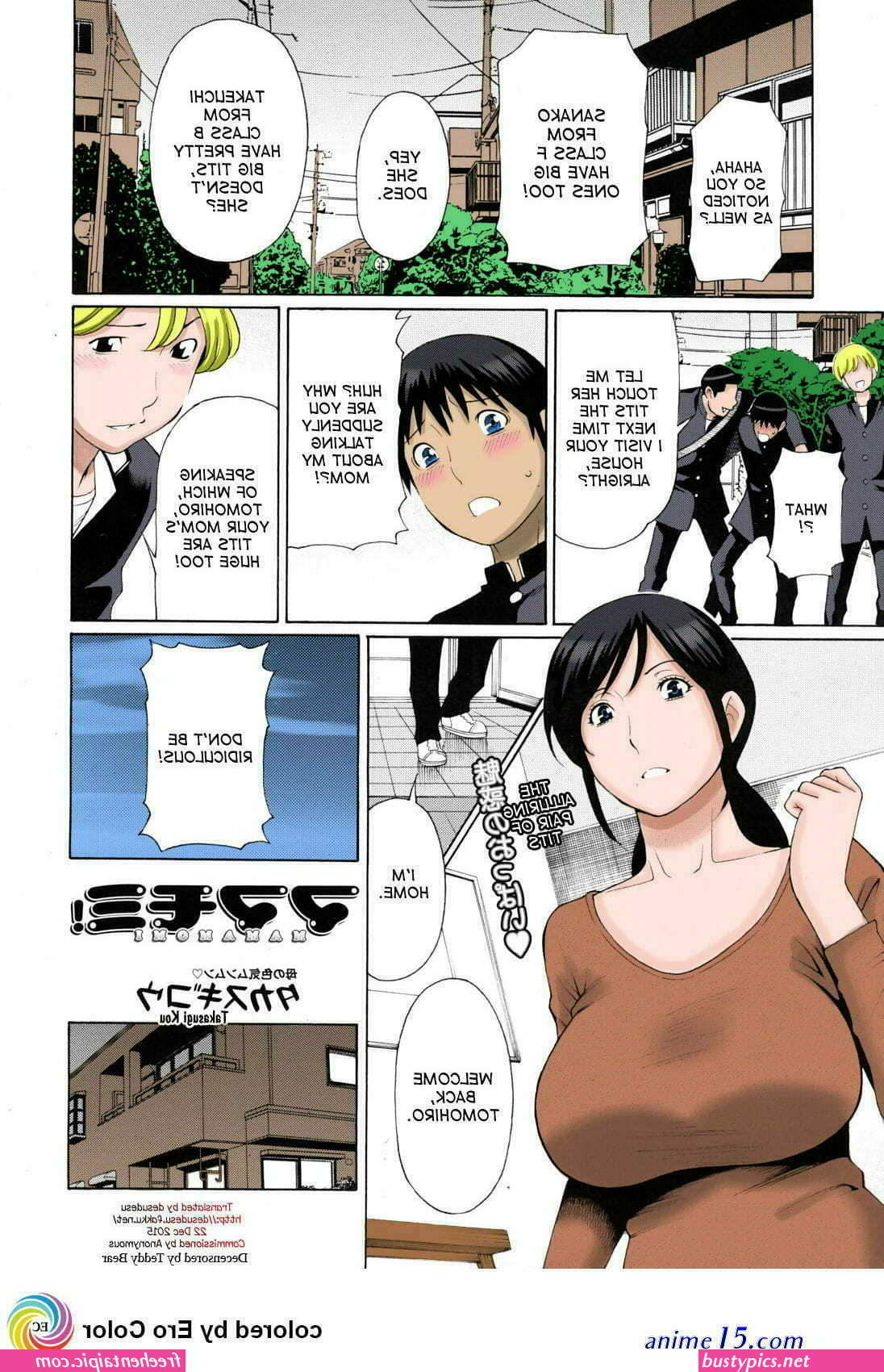 hot anime tits comic