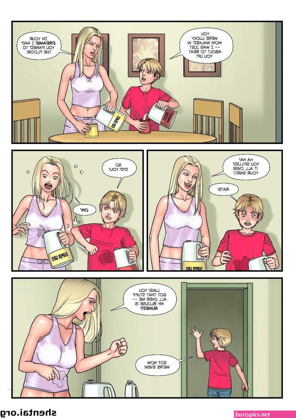 mom and son porn toon
