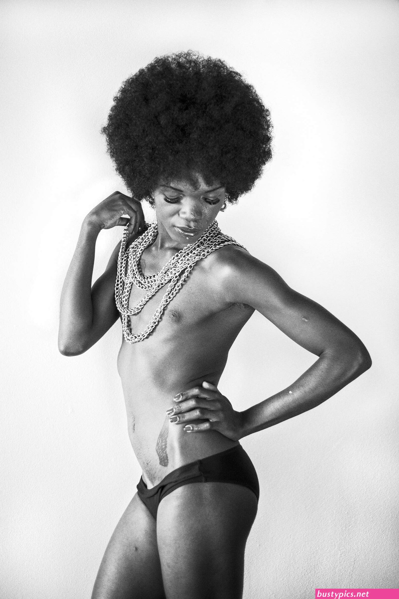 black puffy nipples