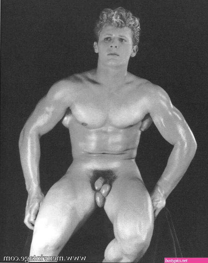 big buff guy naked