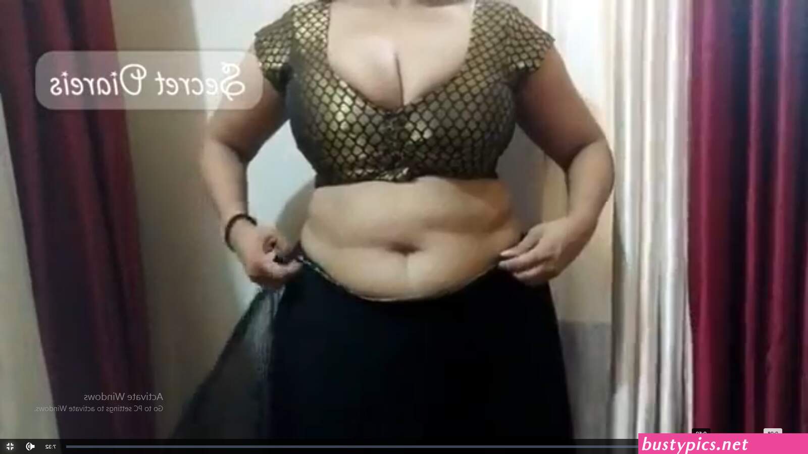 bhabhi big blouse boob