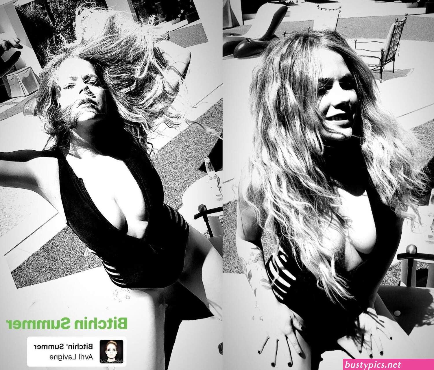 avril lavigne nipple slip