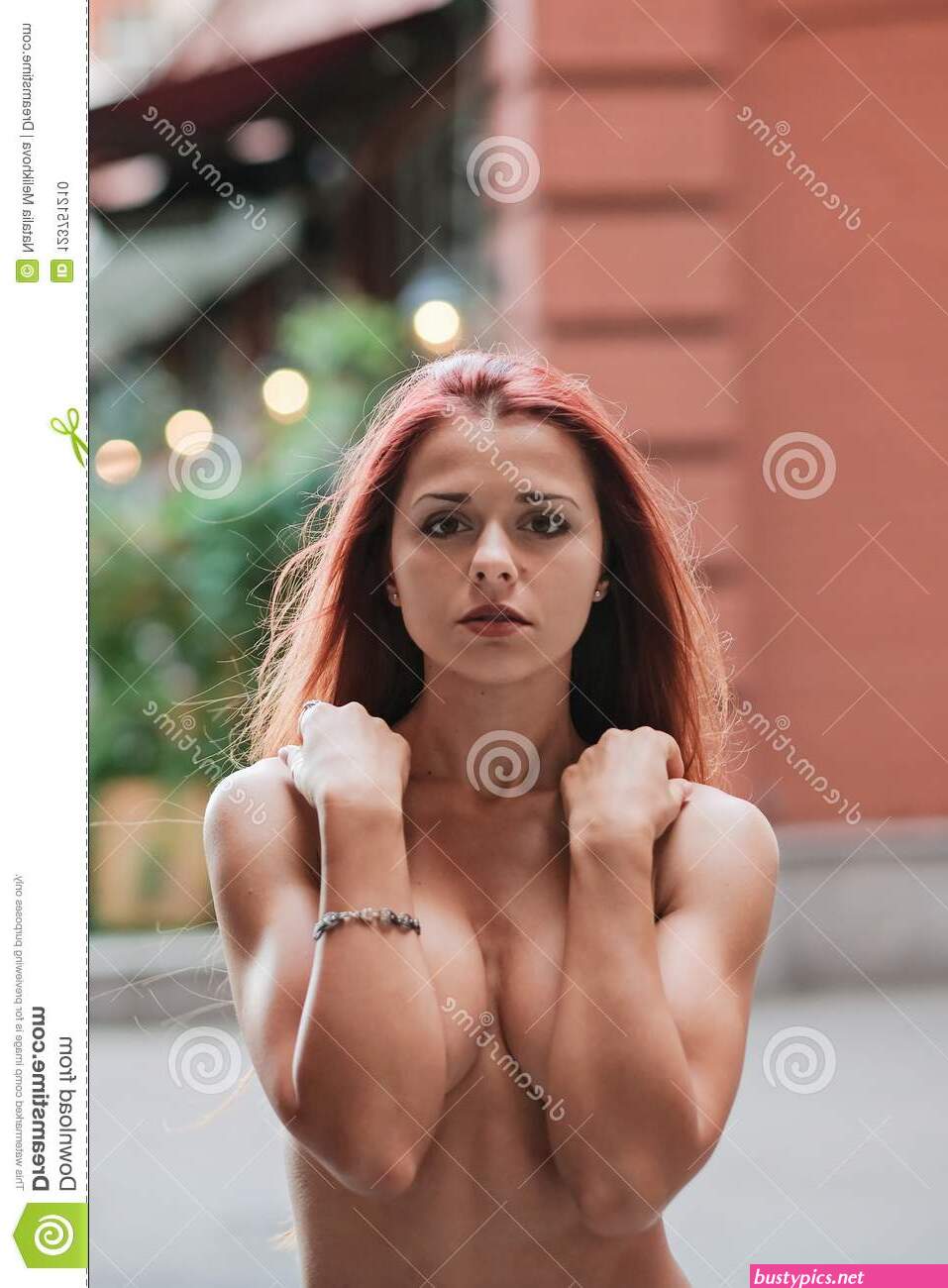 hot half nude image