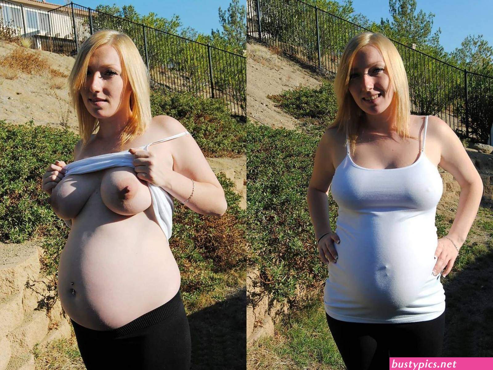 pregnant tits